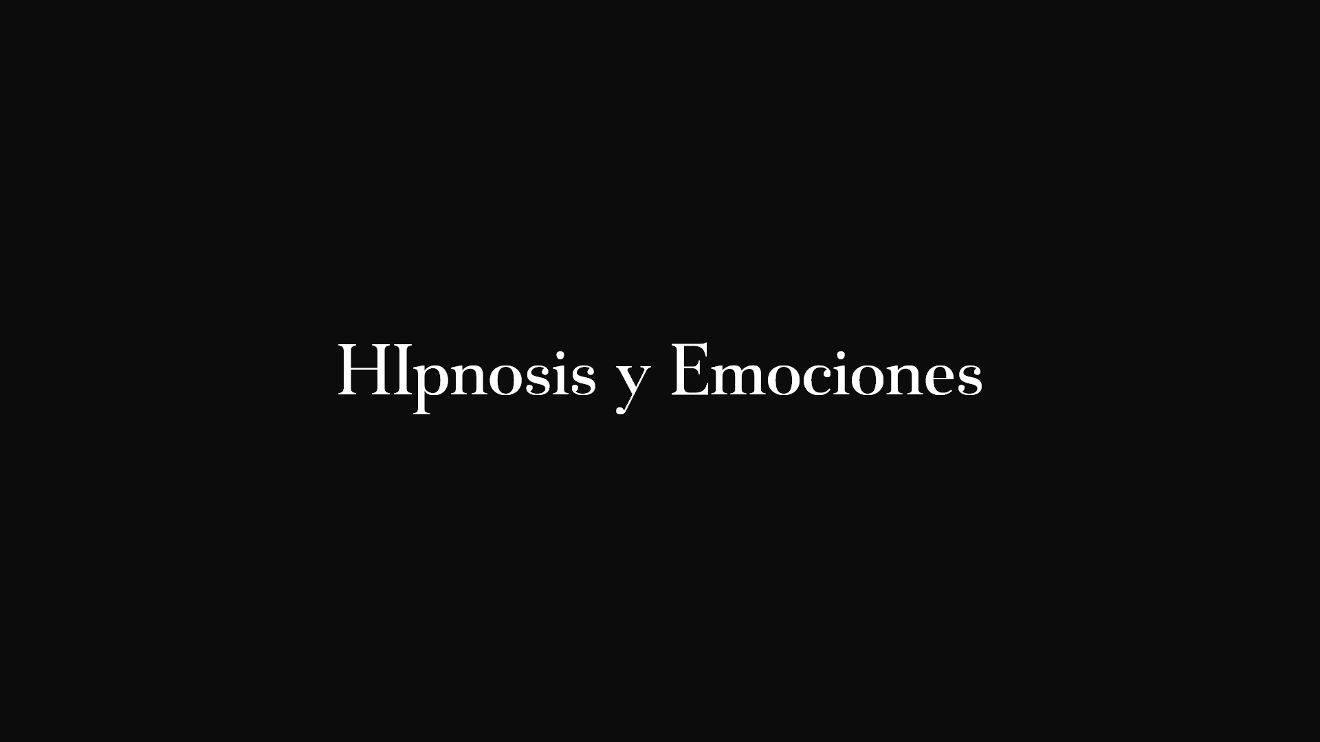 Hipnosis y Emociones